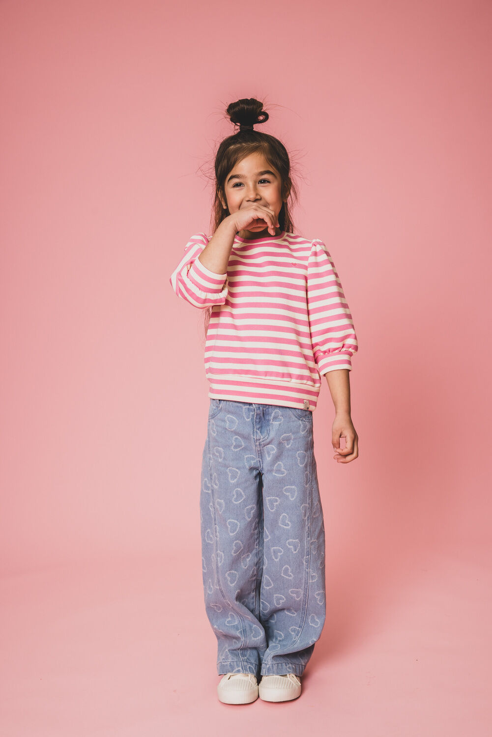 LOOXS Little Meisjes Truien & Vesten 2501-7322 Roze
