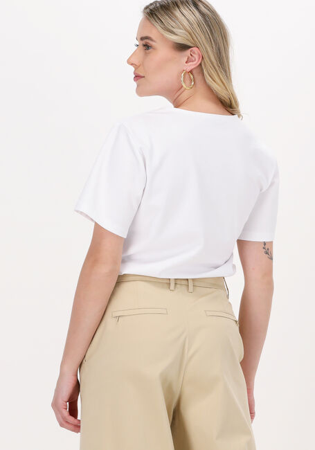 Witte VANILIA T-shirt STRETCH UNI TEE - large