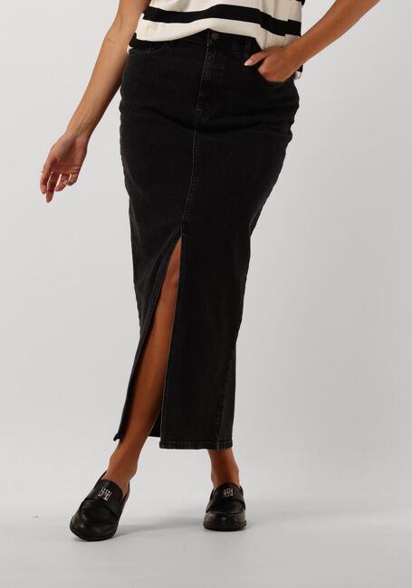 Zwarte BY-BAR Maxirok SIS BLACK SKIRT - large