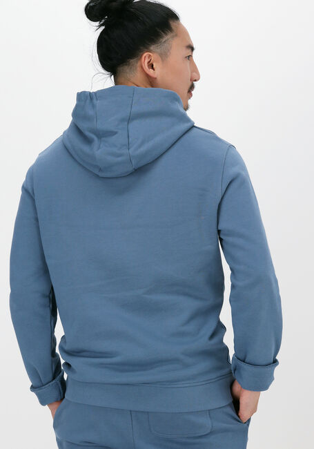 Blauwe LYLE & SCOTT Sweater PULLOVER HOODIE - large