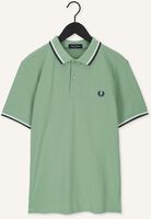 Groene FRED PERRY Polo TWIN TIPPED FRED PERRY SHIRT Groene FRED PERRY Polo TWIN TIPPED FRED PERRY SHIRT - medium