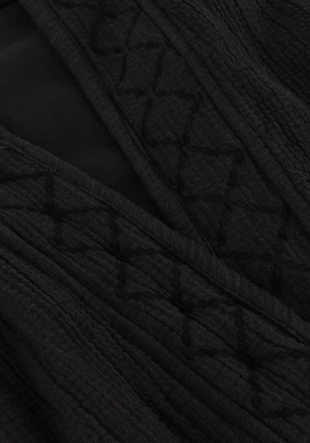 Zwarte BY-BAR Gilet ISLA EMBROIDERY JACKET - large