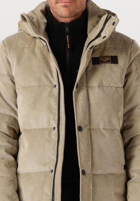 Beige PME LEGEND Gewatteerde jas GOBBLER - large