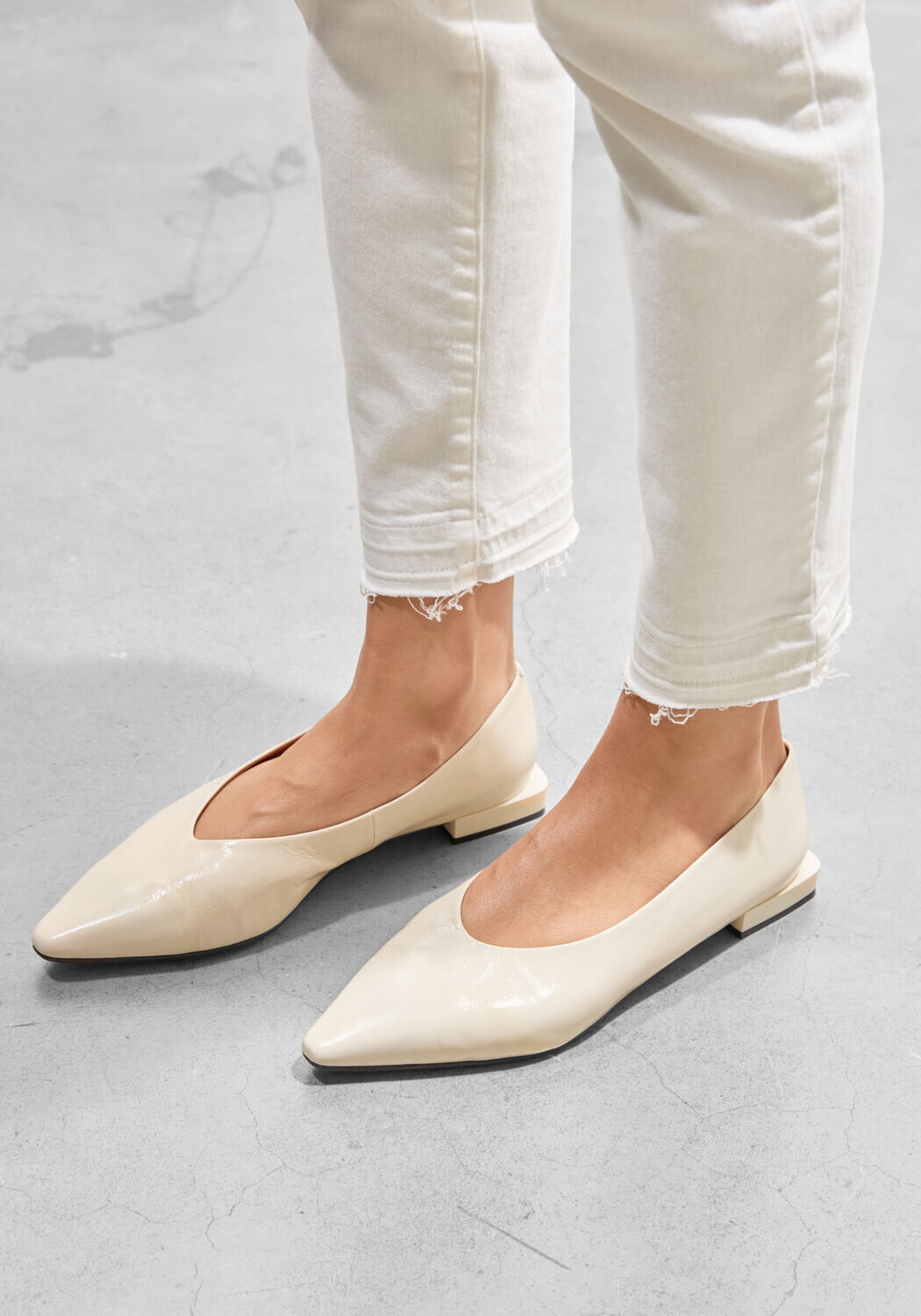 Beige &Aacute;NGEL ALARC&Oacute;N Ballerina's 24502 - medium