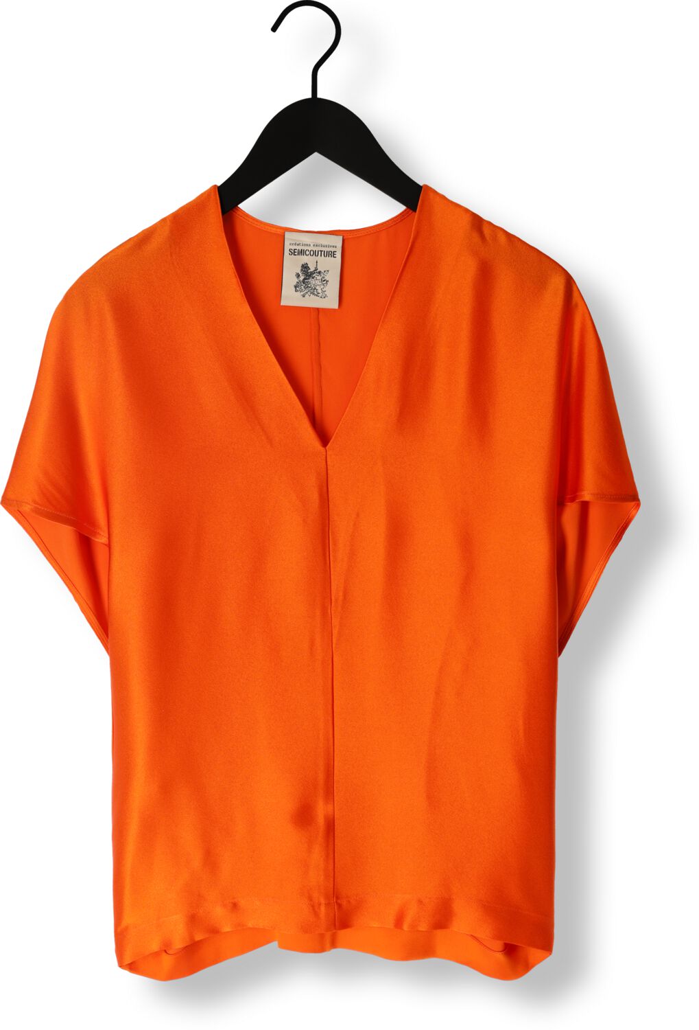 SEMICOUTURE Dames Blouses Gabrielle Blouse Oranje