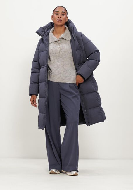 Donkergrijze MSCH COPENHAGEN Gewatteerde jas MSCHZALA PAVINARIA JACKET - large