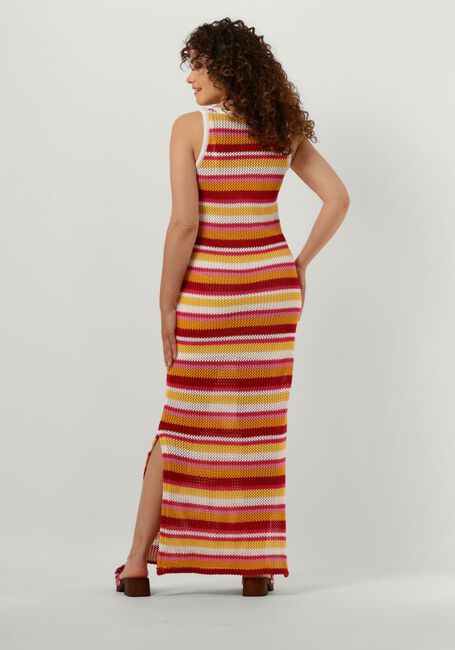 Multi COLOURFUL REBEL Maxi jurk ALIZEE CROCHETTE STRIPE MAXI DRESS - large