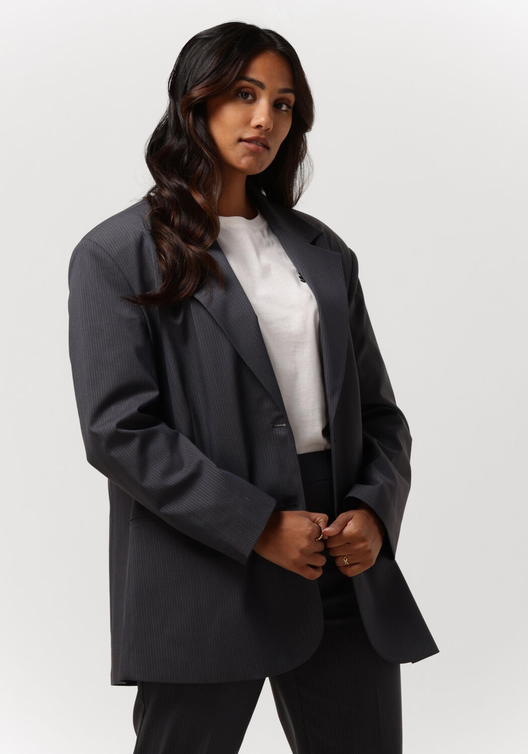Grijze outlet dames blazer