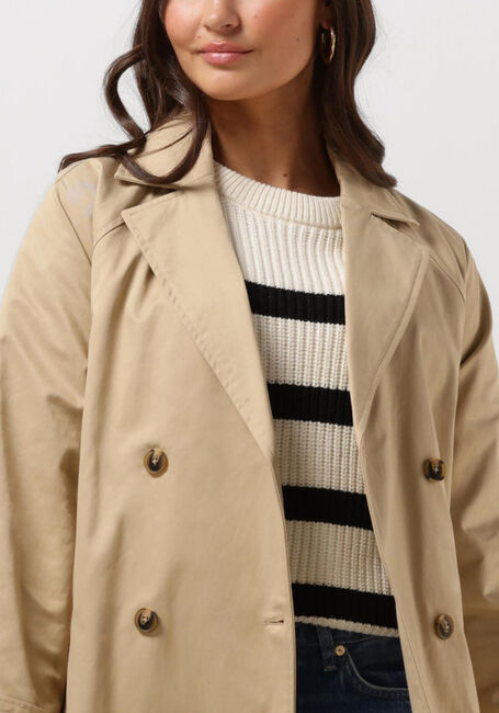Beige OBJECT Trenchcoats OBJCLARA KEILY TRENCH COAT - large