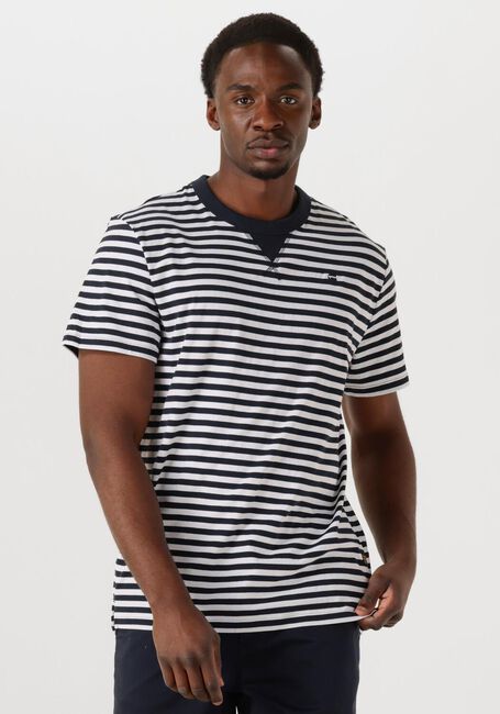 Donkerblauwe G-STAR RAW T-shirt NIFOUS STRIPE R T - large