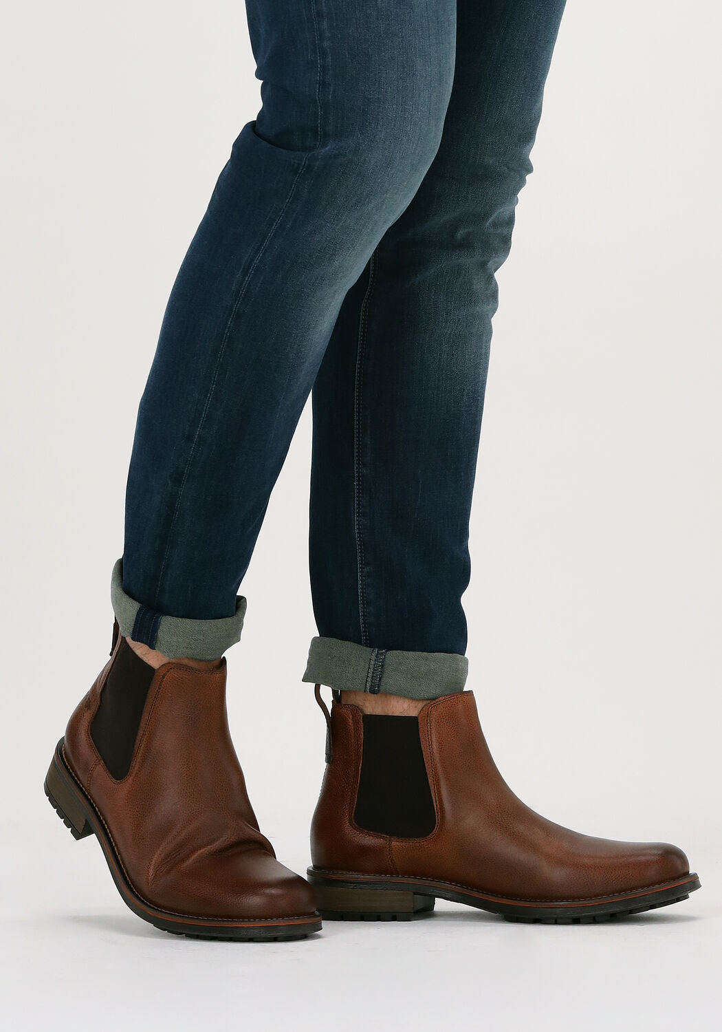 Cognac VAN LIER Chelsea boots 2155904 - large