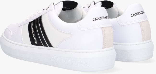 Witte CALVIN KLEIN Lage sneakers CUPSOLE LACEUP OXFORD - large
