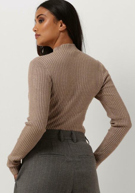Bruine SECOND FEMALE Tops & T-shirts SANKA KNIT T-NECK - large