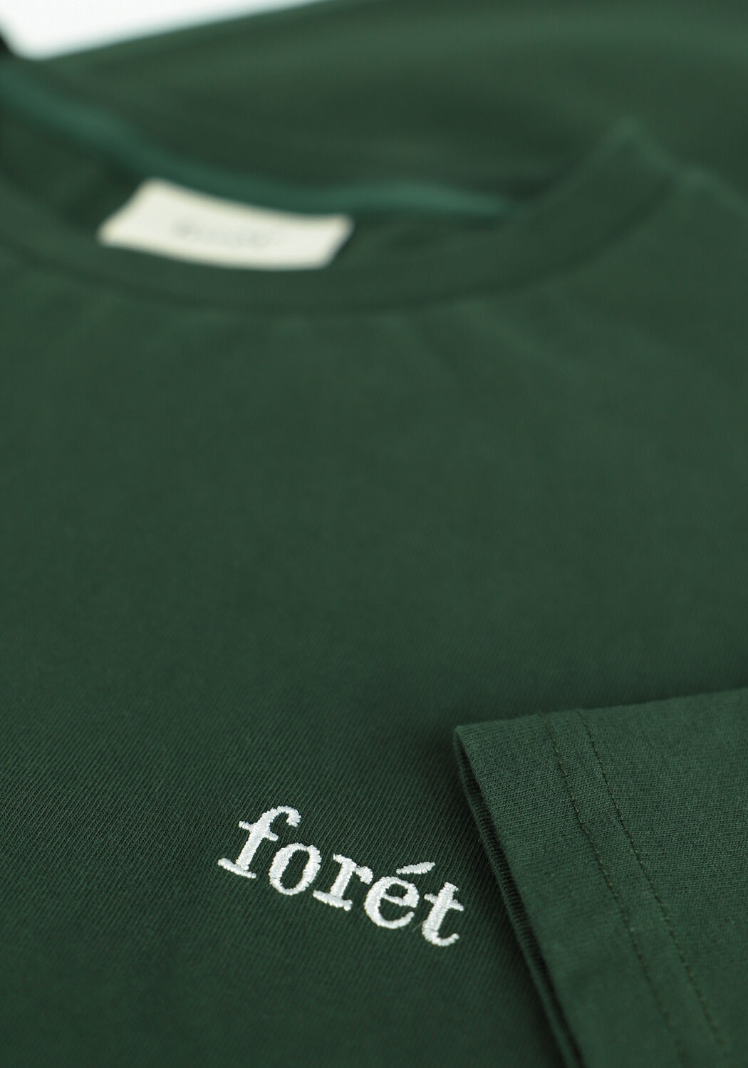 Donkergroene FOR&Eacute;T T-shirt AIR T-SHIRT - large
