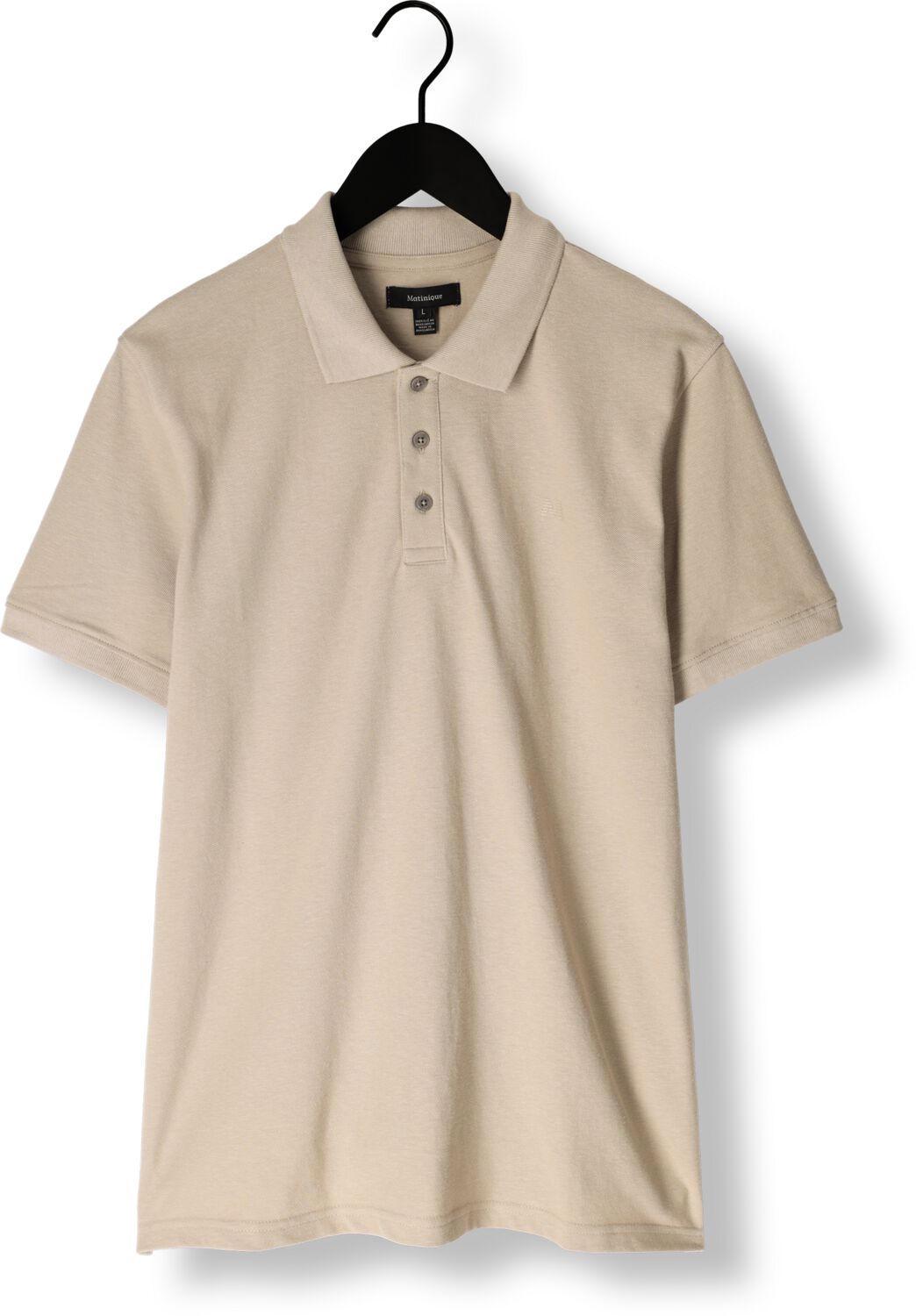 MATINIQUE Heren Polo's & T-shirts Mapoleo Melange Beige