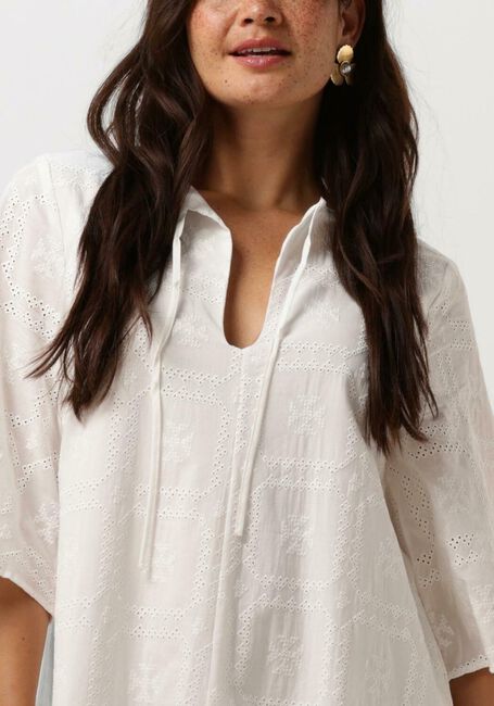 Witte MODSTRÖM Midi jurk HOLLYNMD DRESS - large