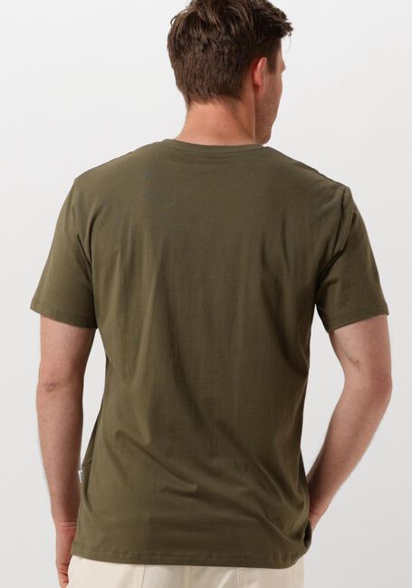Groene SELECTED HOMME T-shirt SLHASPEN SS O-NECK TEE NOOS - large