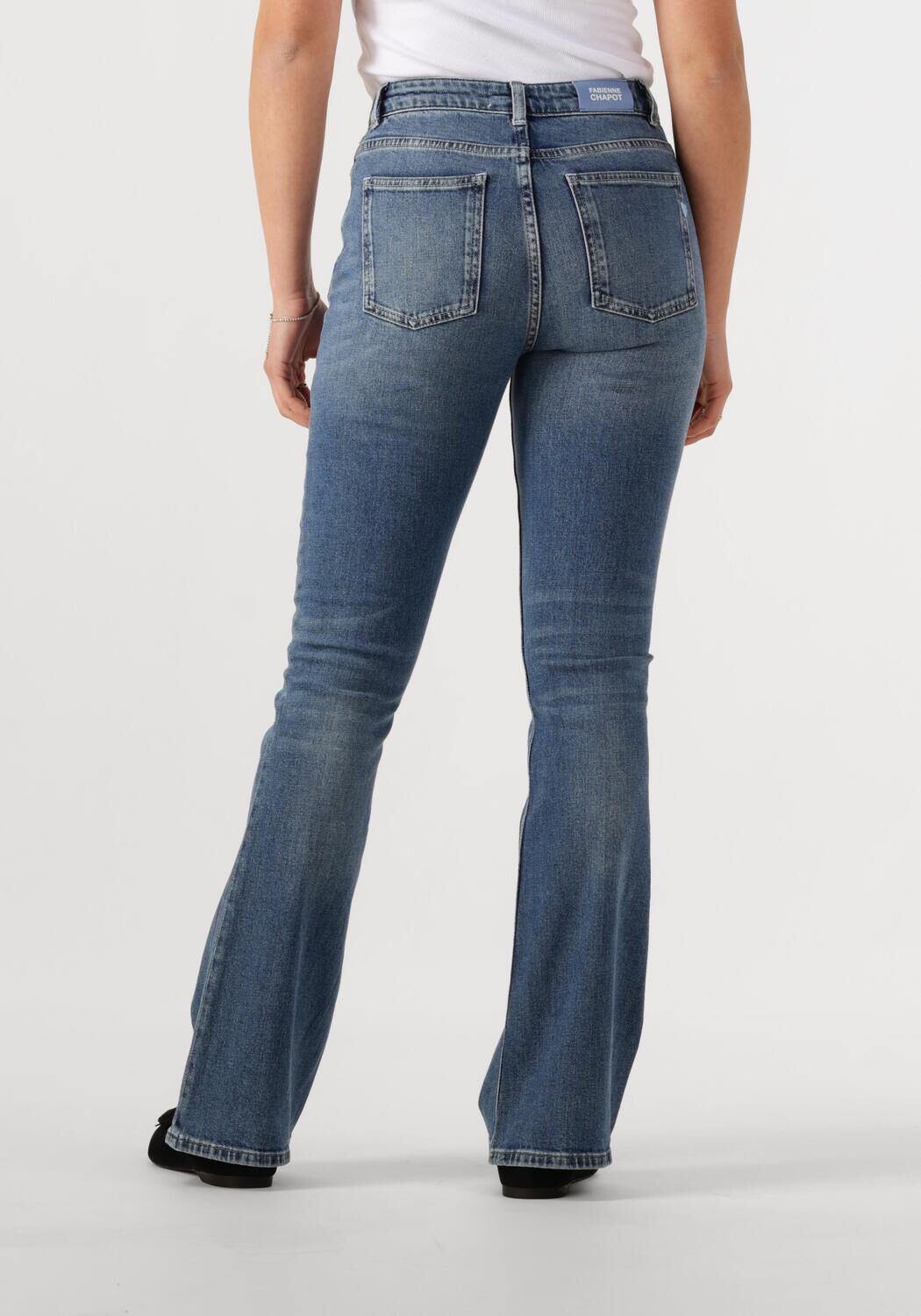FABIENNE CHAPOT Dames Jeans Eva Flare Jeans Blauw