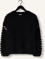 Zwarte AMERICAN DREAMS Trui CATIO MOHAIR STITCH PULLOVER Zwarte AMERICAN DREAMS Trui CATIO MOHAIR STITCH PULLOVER - medium