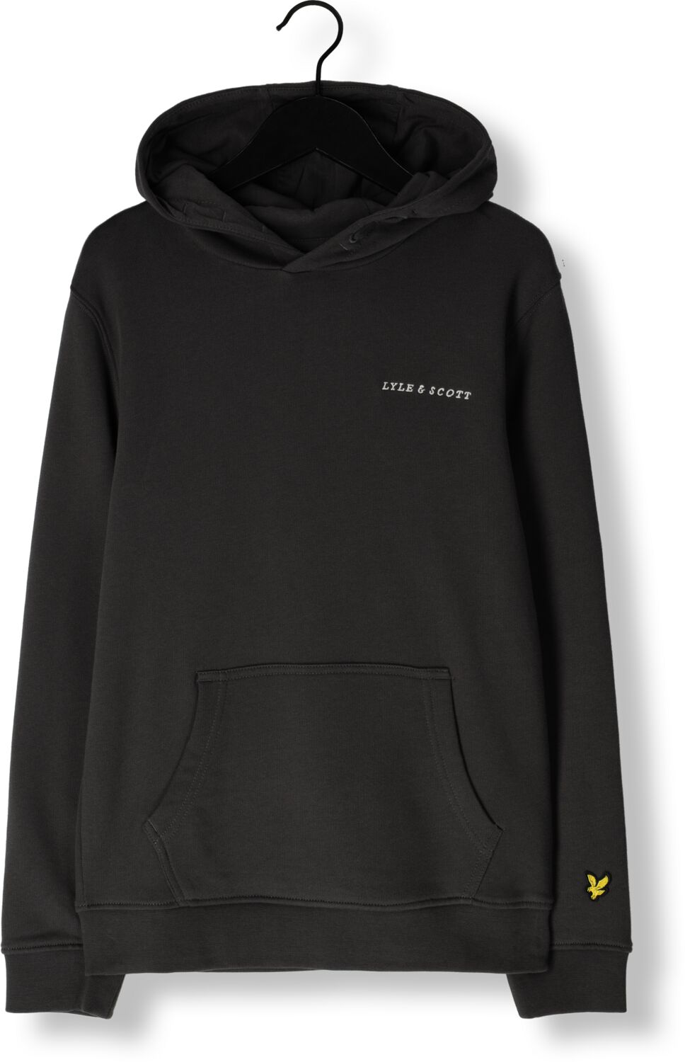 LYLE & SCOTT Jongens Truien & Vesten Script Embroidered Hoodie Donkergrijs
