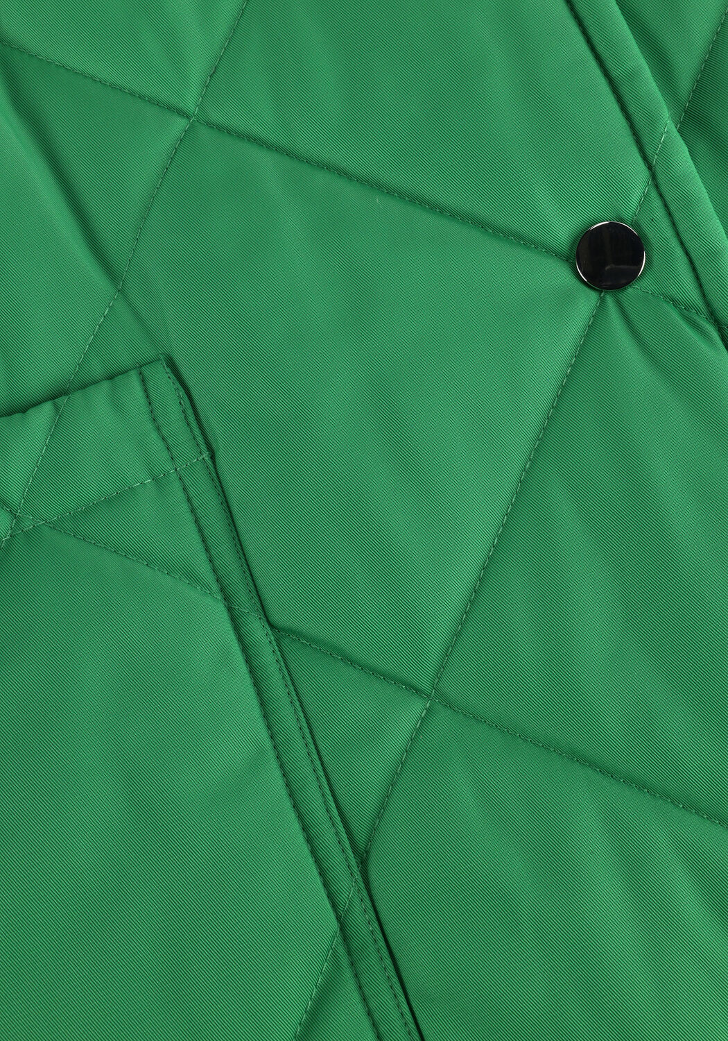 Groene STAND STUDIO Gewatteerde jas SAGE COAT - large