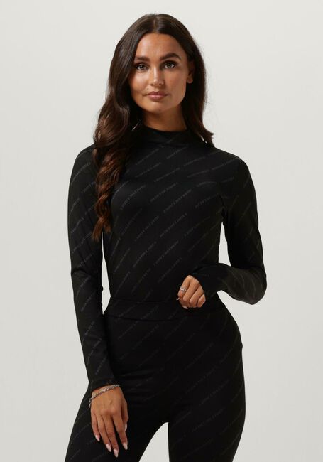 Zwarte ALIX THE LABEL Tops & T-shirts TURTLENECK TOP - large