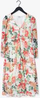 Gebroken wit NA-KD Midi jurk BUTTON FRONT SLIT DRESS - medium