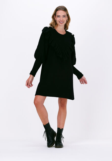 Zwarte SILVIAN HEACH Mini jurk LONG DRESS RIGEL - large