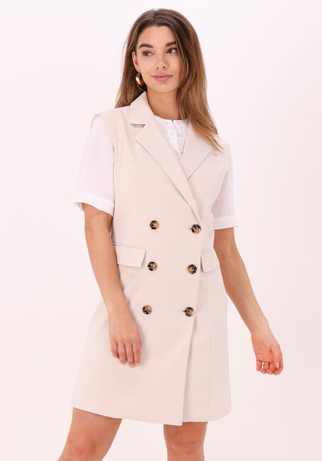 Gebroken wit YDENCE Mini jurk DRESS CAMERON - large