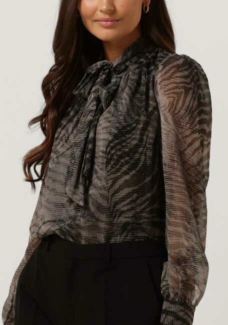 Donkergroene GUESS Blouses LS NADINE TOP - large