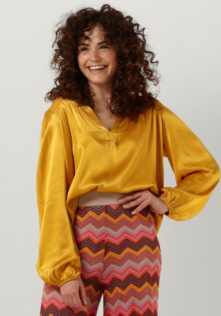 Gouden AMAYA AMSTERDAM Blouse LIZZY - large