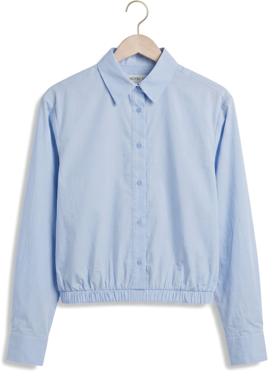 NOTRE-V Dames Blouses Nv-iola Lichtblauw