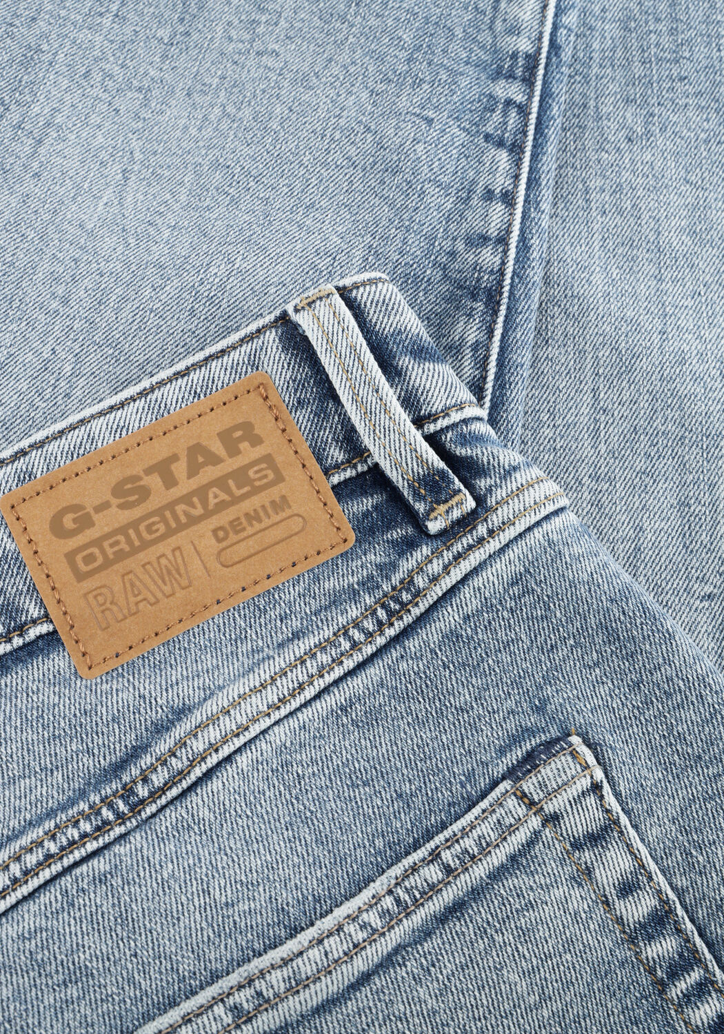 Lichtblauwe G-STAR RAW Mom jeans KATE BOYFRIEND WMN - large