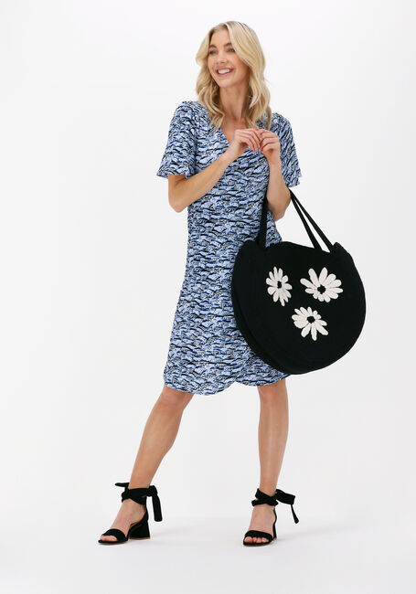 Blauwe FABIENNE CHAPOT Mini jurk ARCHANA BUTTERFLY SHORT DRESS - large