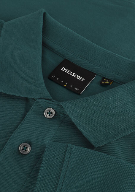 Donkergroene LYLE & SCOTT Polo PLAIN POLO SHIRT Donkergroene LYLE & SCOTT Polo PLAIN POLO SHIRT - large