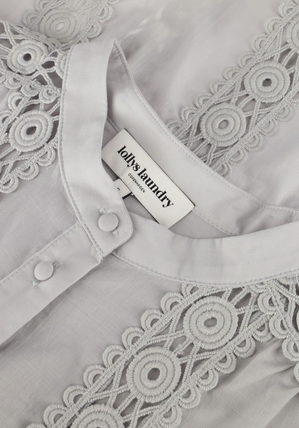 Grijze LOLLYS LAUNDRY Blouses JUNELL SHIRT LS - large