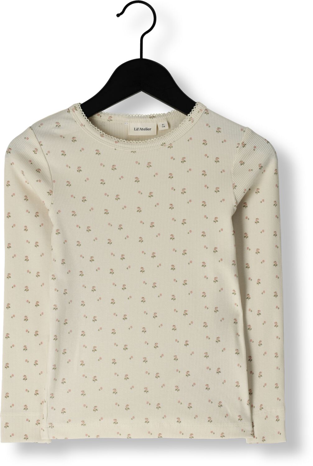 LIL' ATELIER Meisjes Tops & T-shirts Nmfgago Ls Slim Top Lil Noos Beige