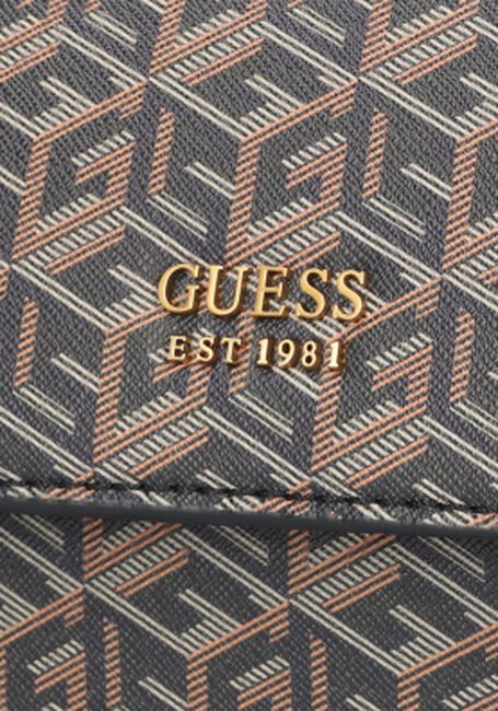 Zwarte GUESS Schoudertas ATENE CONVERTIBLE XBODY FLAP Zwarte GUESS Schoudertas ATENE CONVERTIBLE XBODY FLAP - large