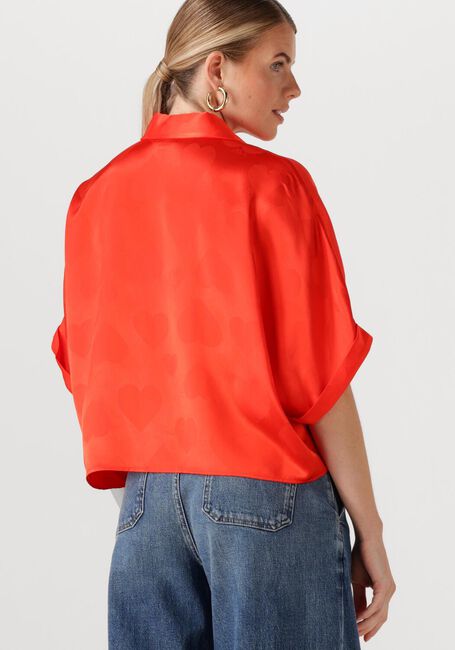 Oranje ALIX THE LABEL Blouses LADIES WOVEN HEARTS BLOUSE - large