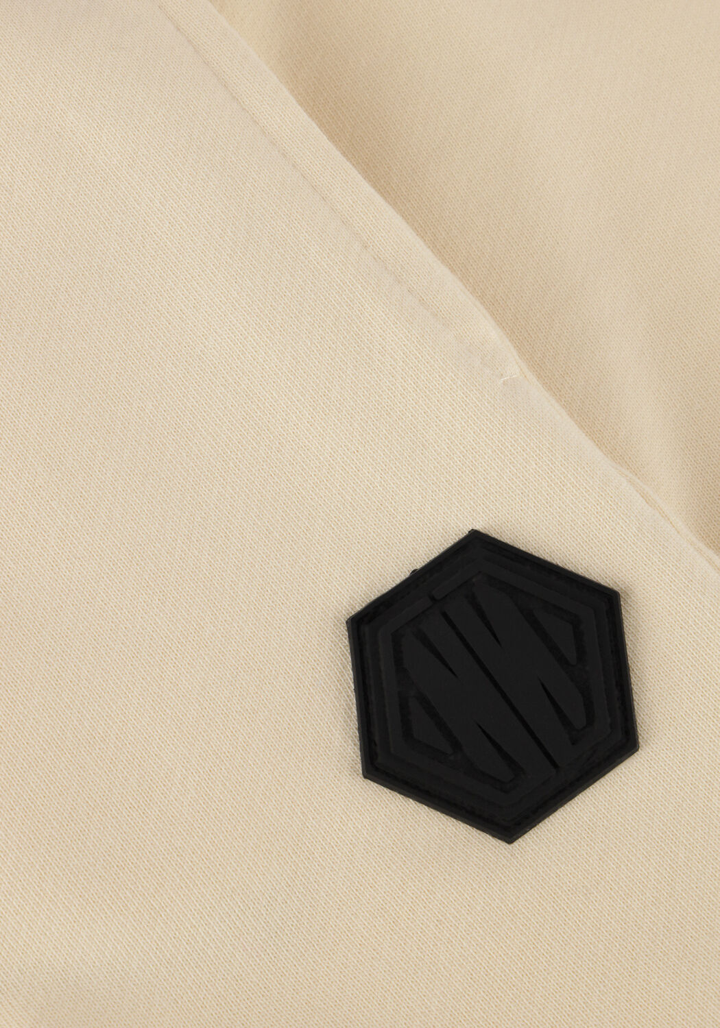 NIK & NIK Jongens Broeken Icon Sweatshort Beige