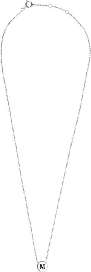 Zilverkleurig ATLITW STUDIO Kettingen CHARACTER NECKLACE LETTER SILV - large