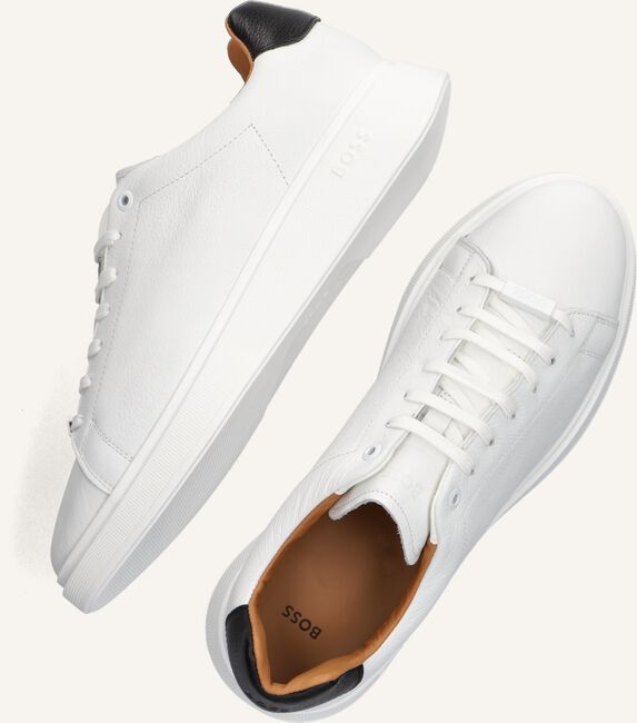 Witte BOSS Lage sneakers BULTON RUNN 1 Witte BOSS Lage sneakers BULTON RUNN 1 - large