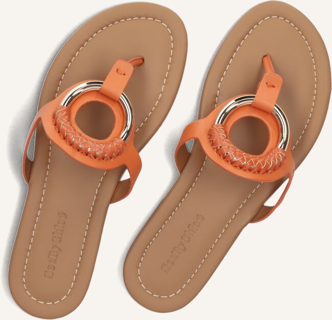 Oranje SEE BY CHLOÉ Teenslippers HANA Oranje SEE BY CHLOÉ Teenslippers HANA - large