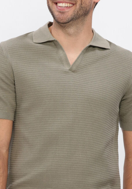 Groene DSTREZZED Polo KOSTAS POLO - large