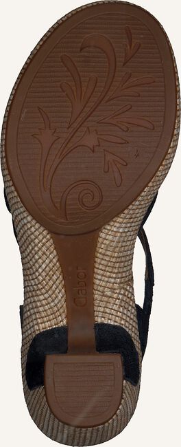 Blauwe GABOR Platte sandalen 736 Blauwe GABOR Platte sandalen 736 - large