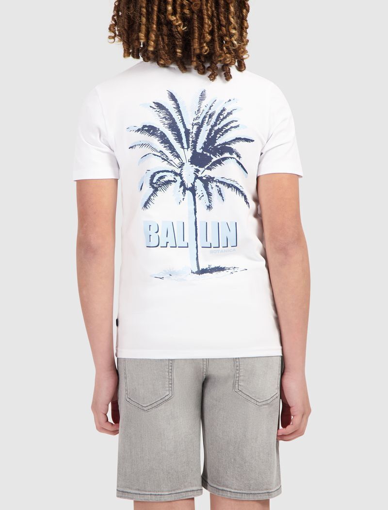 BALLIN Jongens Polo's & T-shirts 017102 Wit