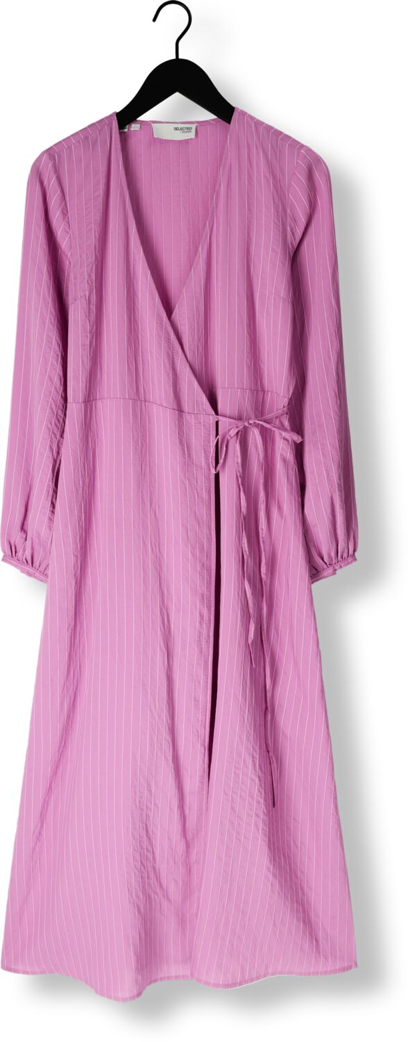 SELECTED FEMME Dames Jurken Slflucia-susie Ls Ankle Wrap Dress Lila