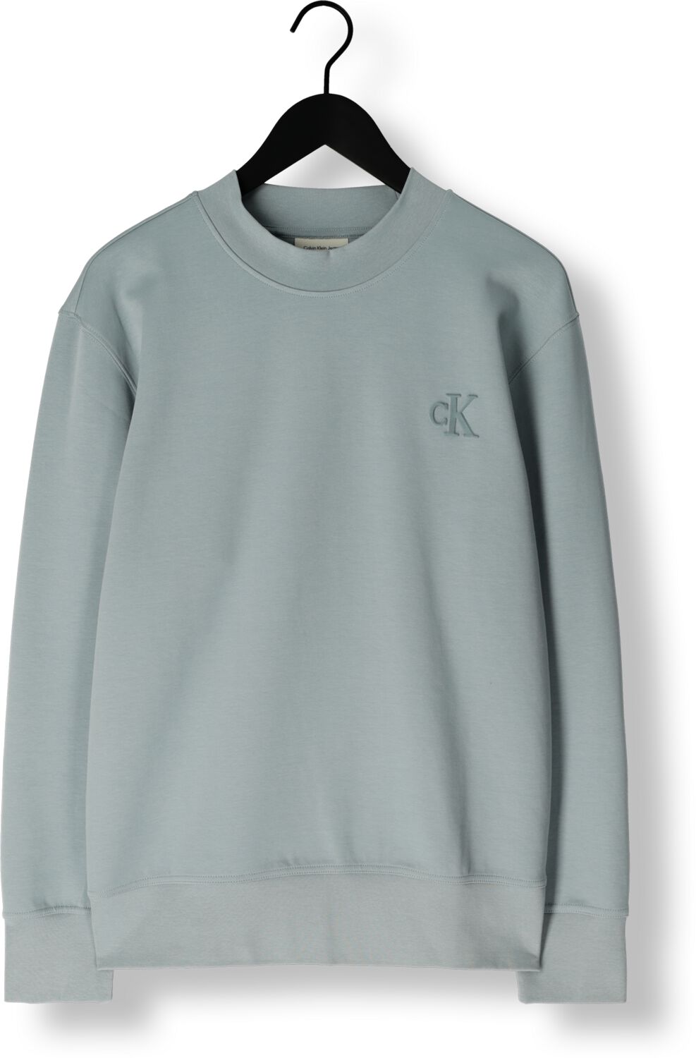 CALVIN KLEIN Heren Truien & Vesten Interlock Crew Neck Grijs
