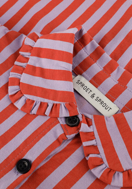 Paarse Sproet & Sprout Blouses STRIPE BLOUSE - large