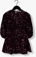 Paarse AMMEHOELA Mini jurk AM.ELINE.01 - medium